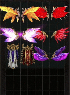 Todas as Wings Level 5 disponíveis no Mu Zord Season 6