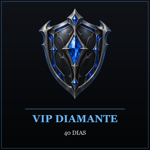 VIP DIAMANTE - 40 DIAS | 30 DIAS + 10 GRÁTIS